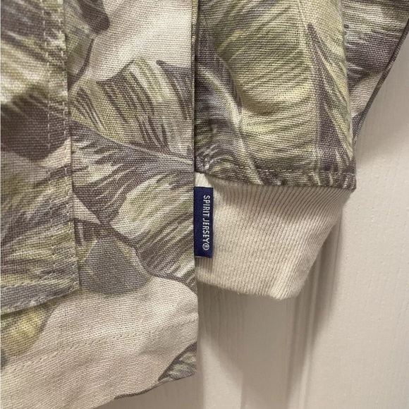 Disneyland Resort Spirit Jersey Shirt Jacket Tropical Palm Button Down Shacket S - Picture 6 of 7